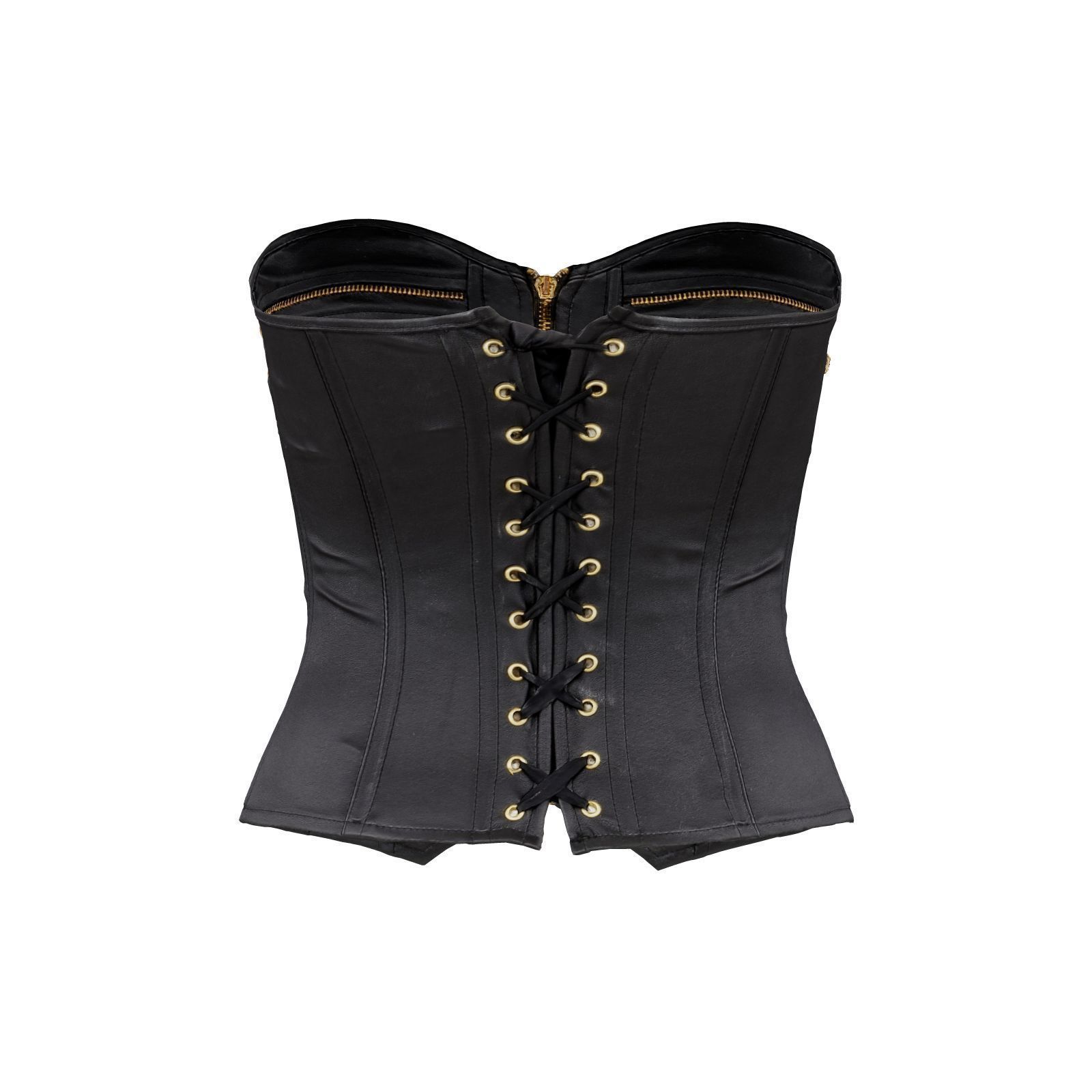 Zipper Corset 3D model_2