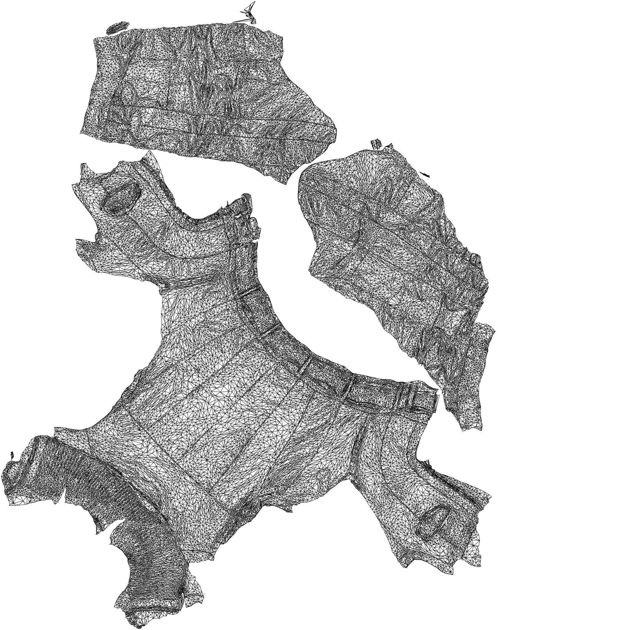 Wool Collar Leather Jacket 3D model_8