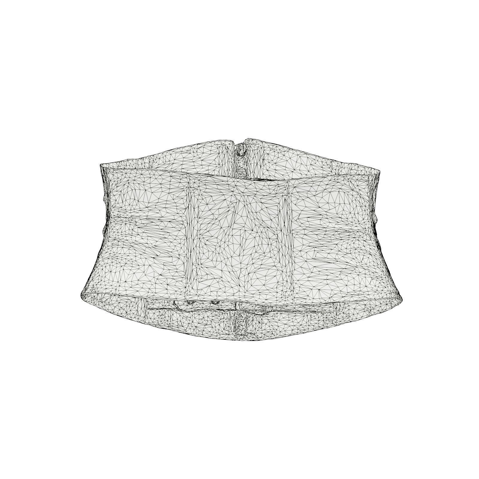 Waspie Corset 3D model_7