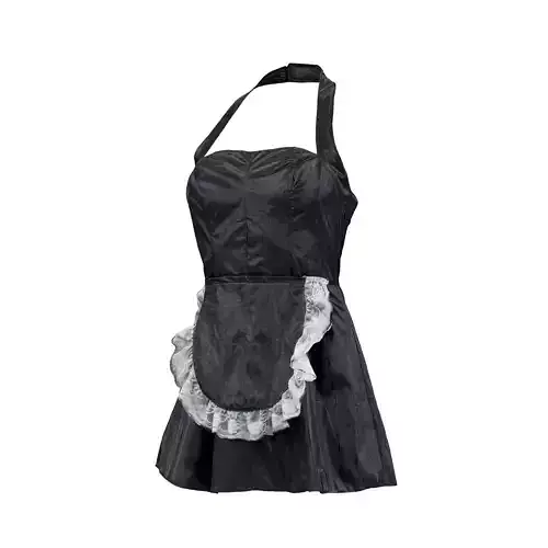 Vinyl Maid Dress