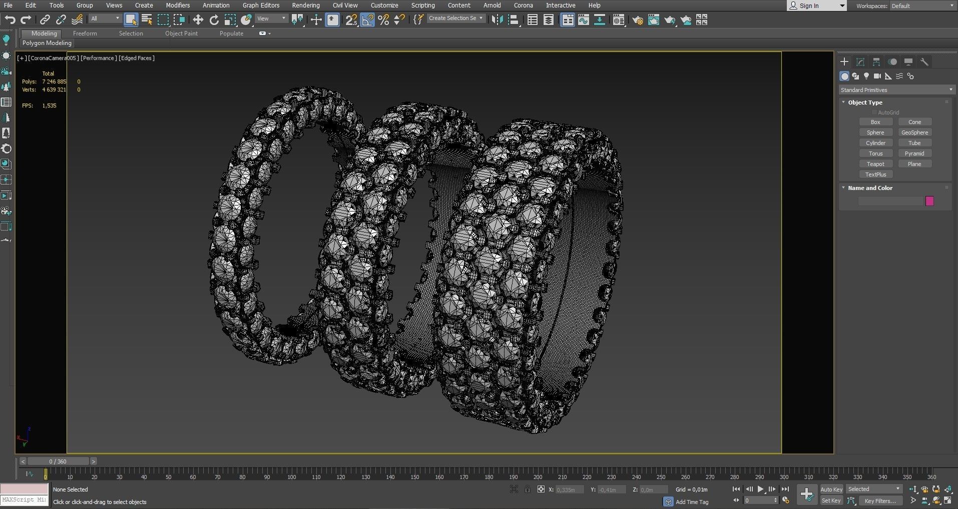 Infinity diamond ring Pack 3D print model 3D print model_3