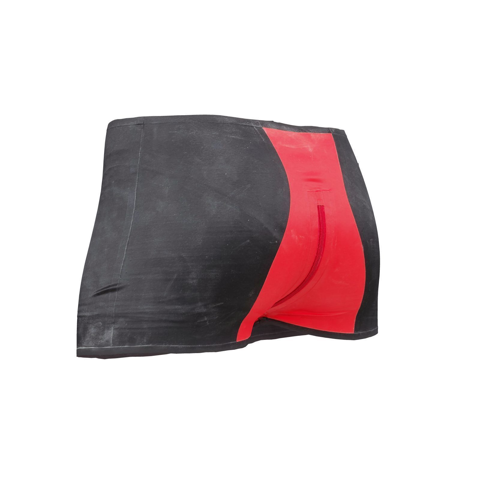 Two Tone Latex Shorts 3D model_5