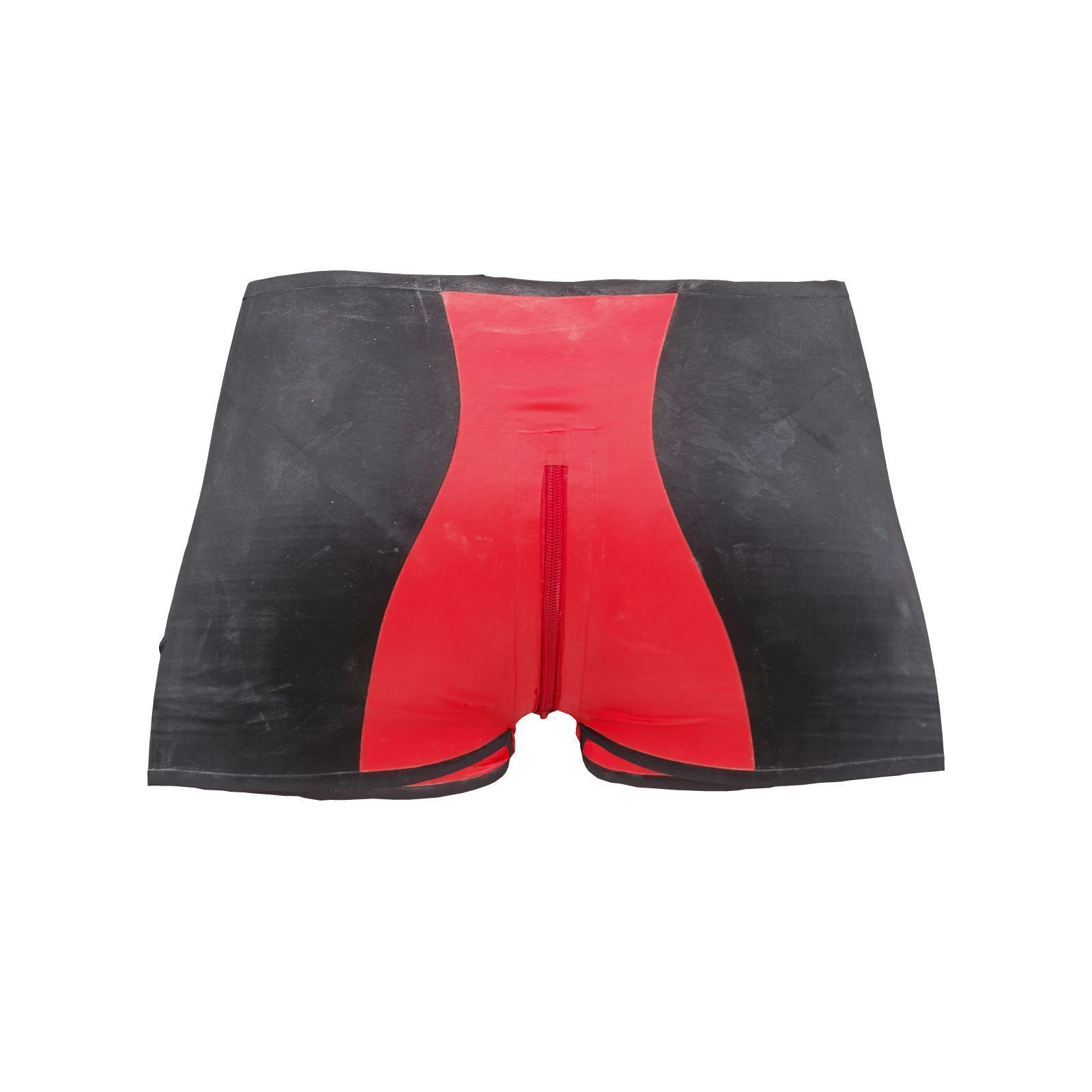 Two Tone Latex Shorts 3D model_4