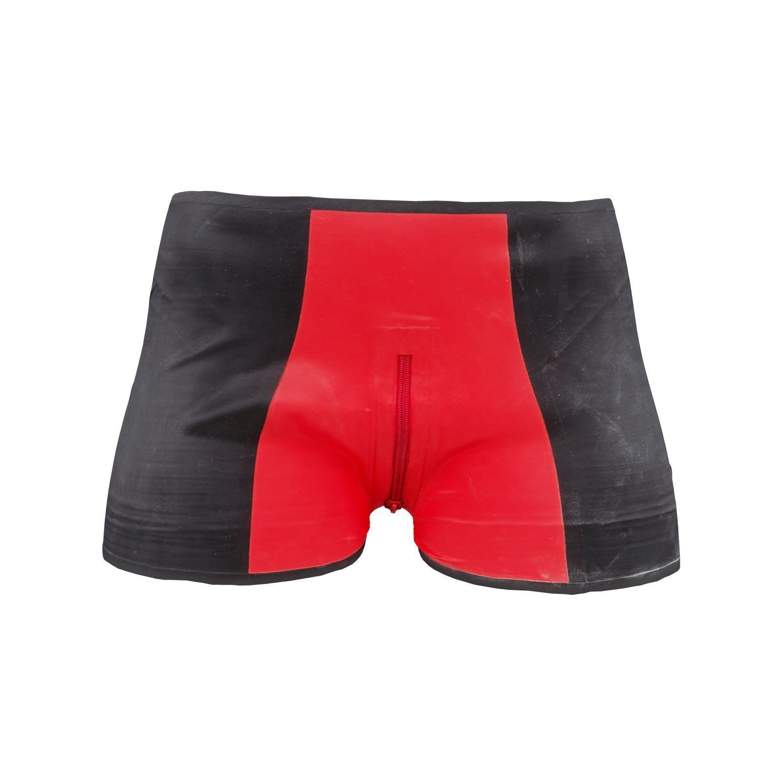 Two Tone Latex Shorts 3D model_3
