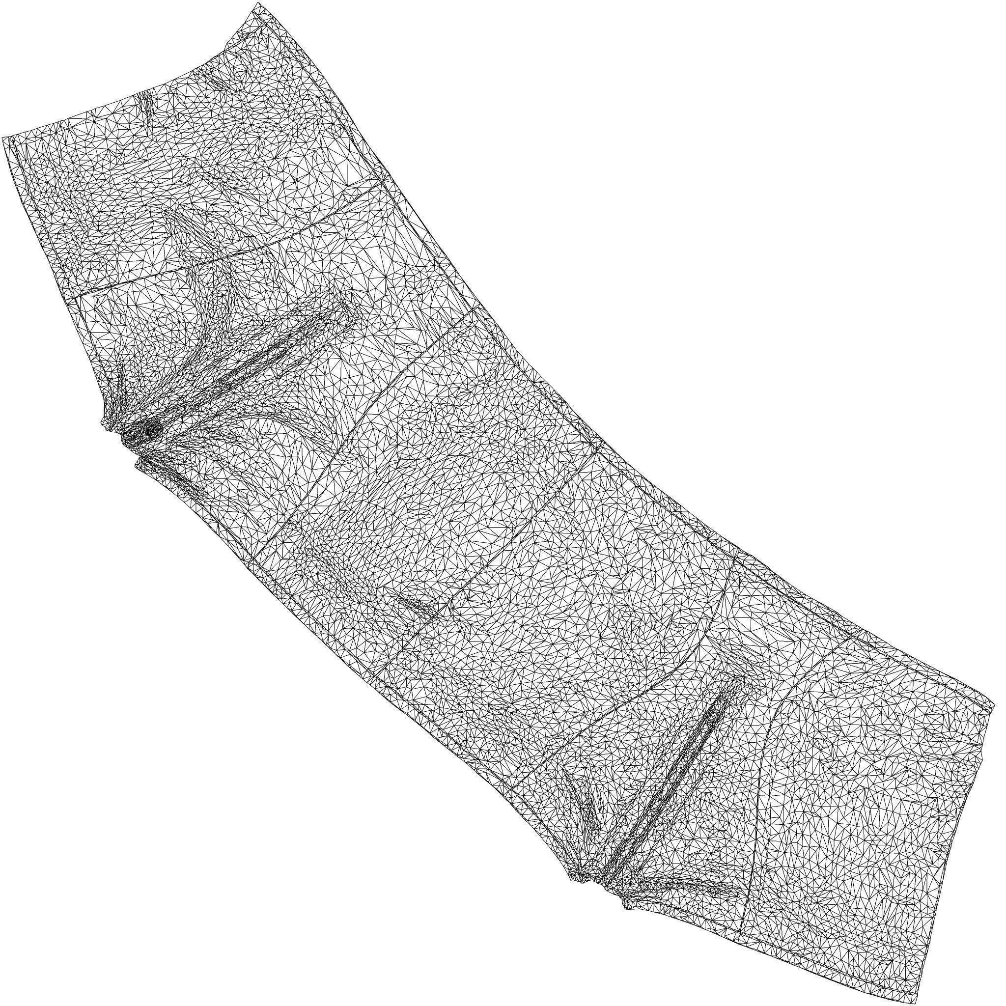 Two Tone Latex Shorts 3D model_10