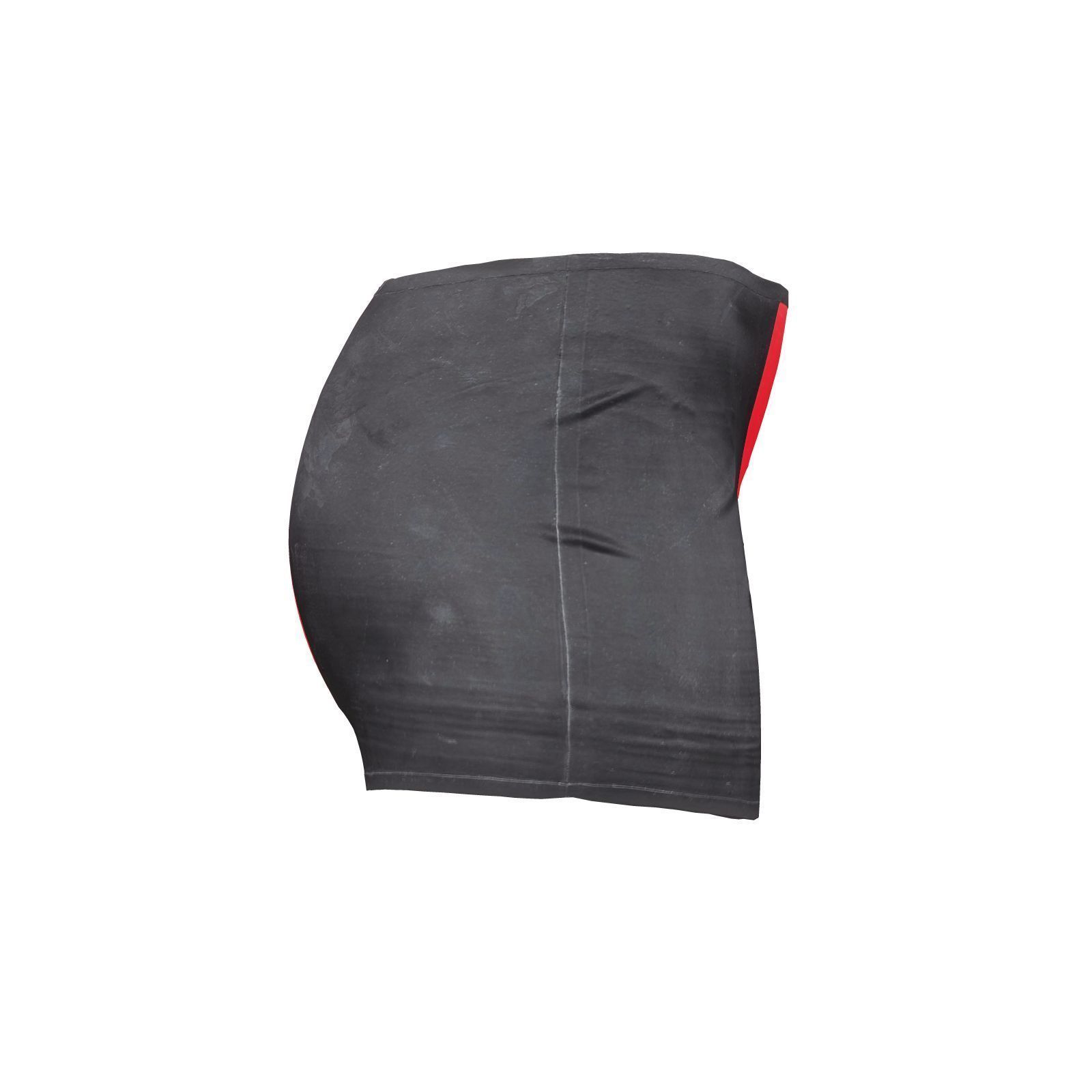 Two Tone Latex Shorts 3D model_7