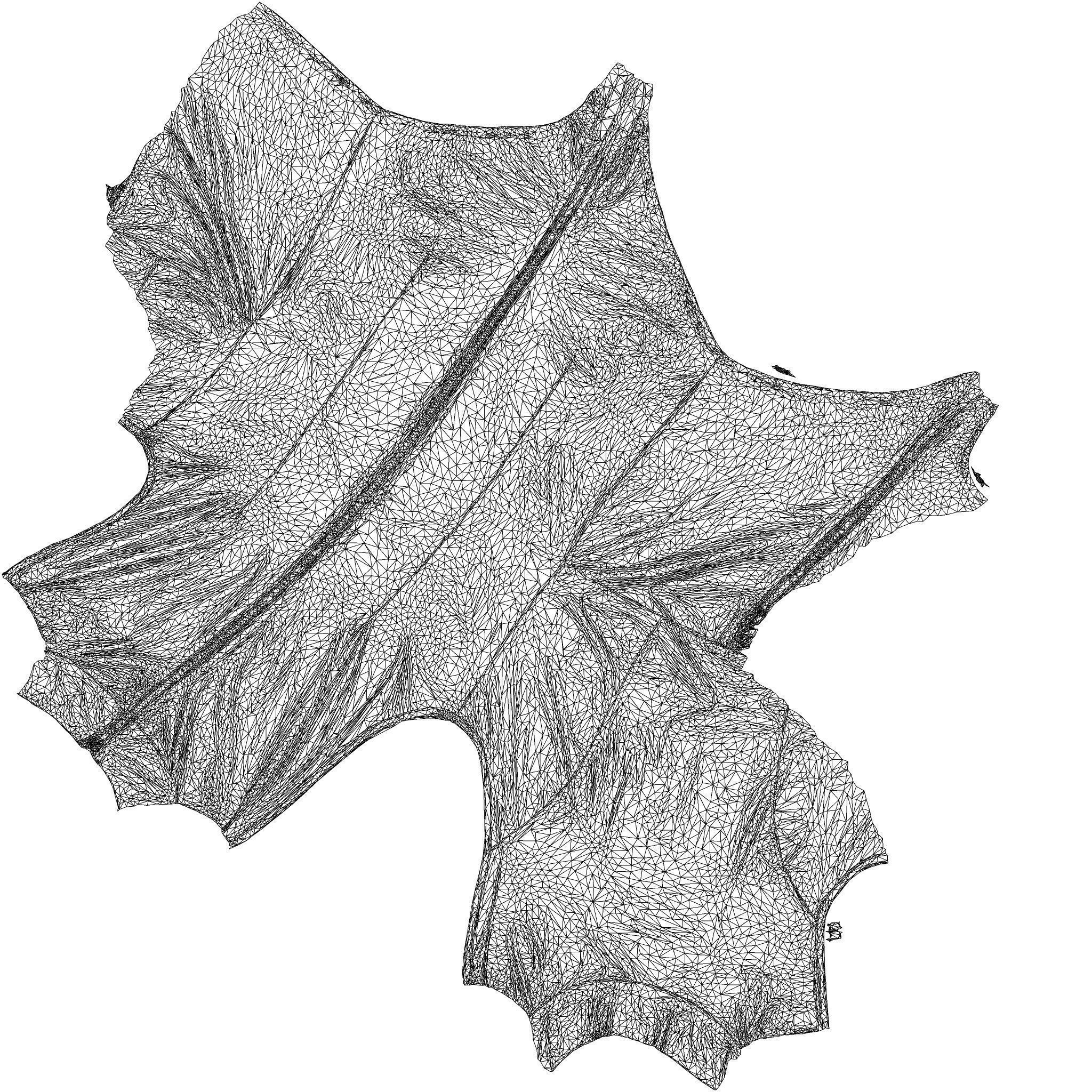 Triple Zipper Vinyl Bodysuit 3D model_8