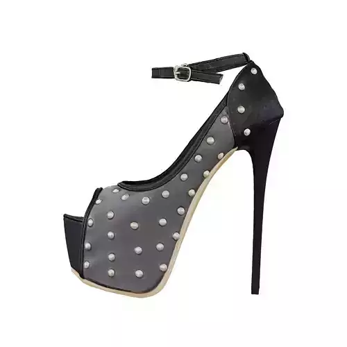 Transparant Spikes Heels
