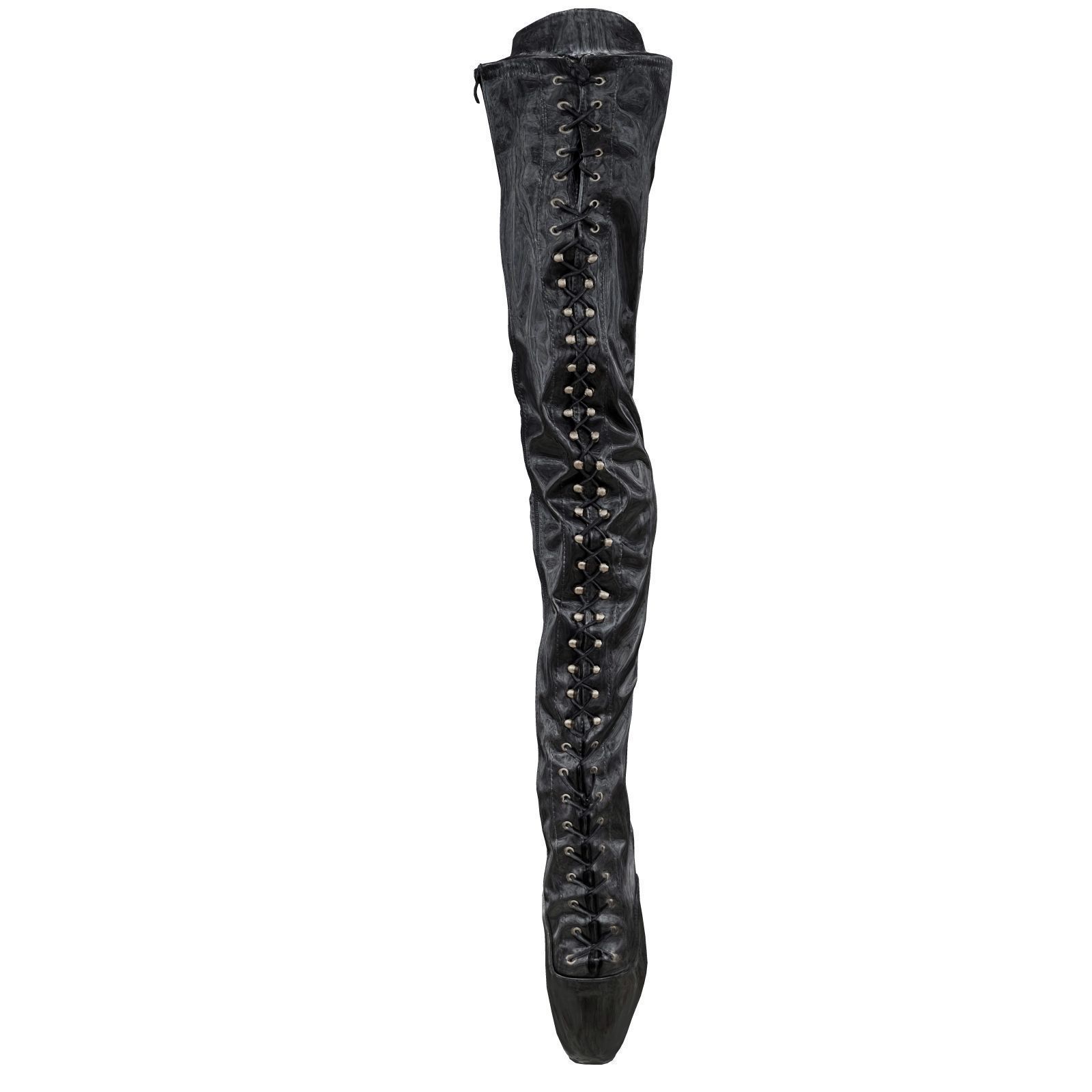 Tighhigh Ballet Boots 3D model_5