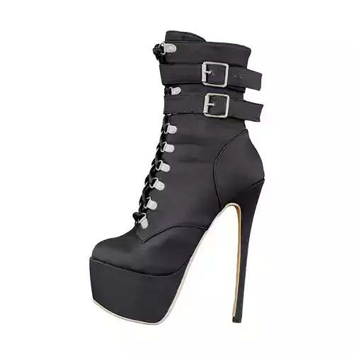 Thin Stiletto Heels 3D model