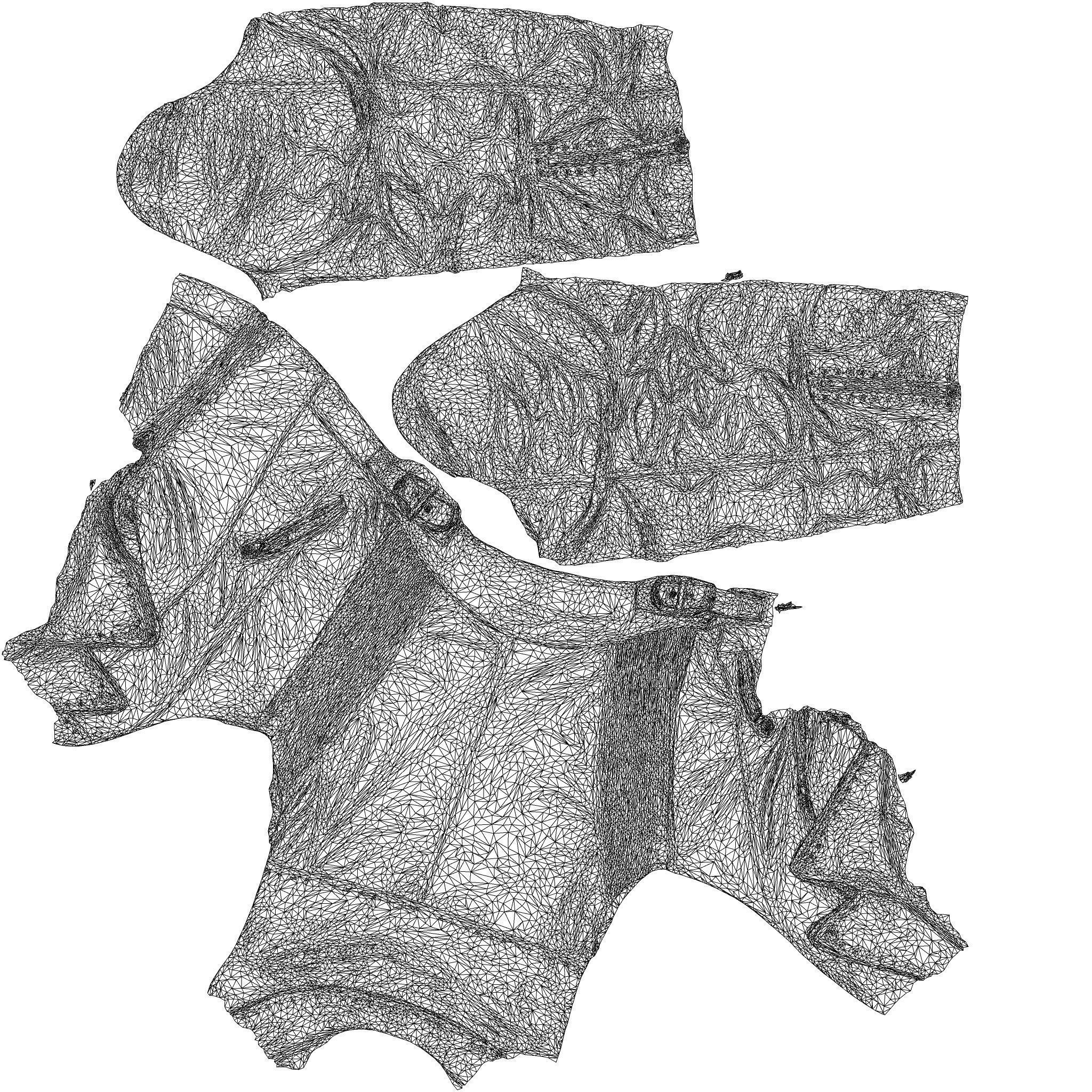 Studded Leather Jacket 3D model_8