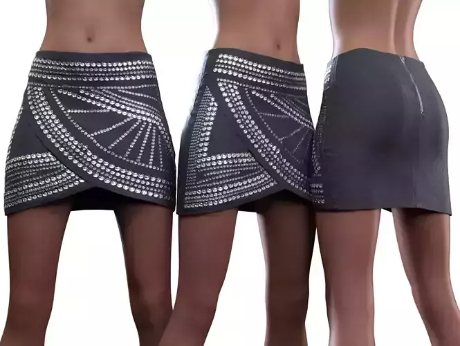 Stud Skirt
