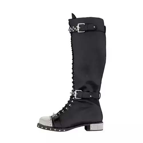Stud Boots 3D model