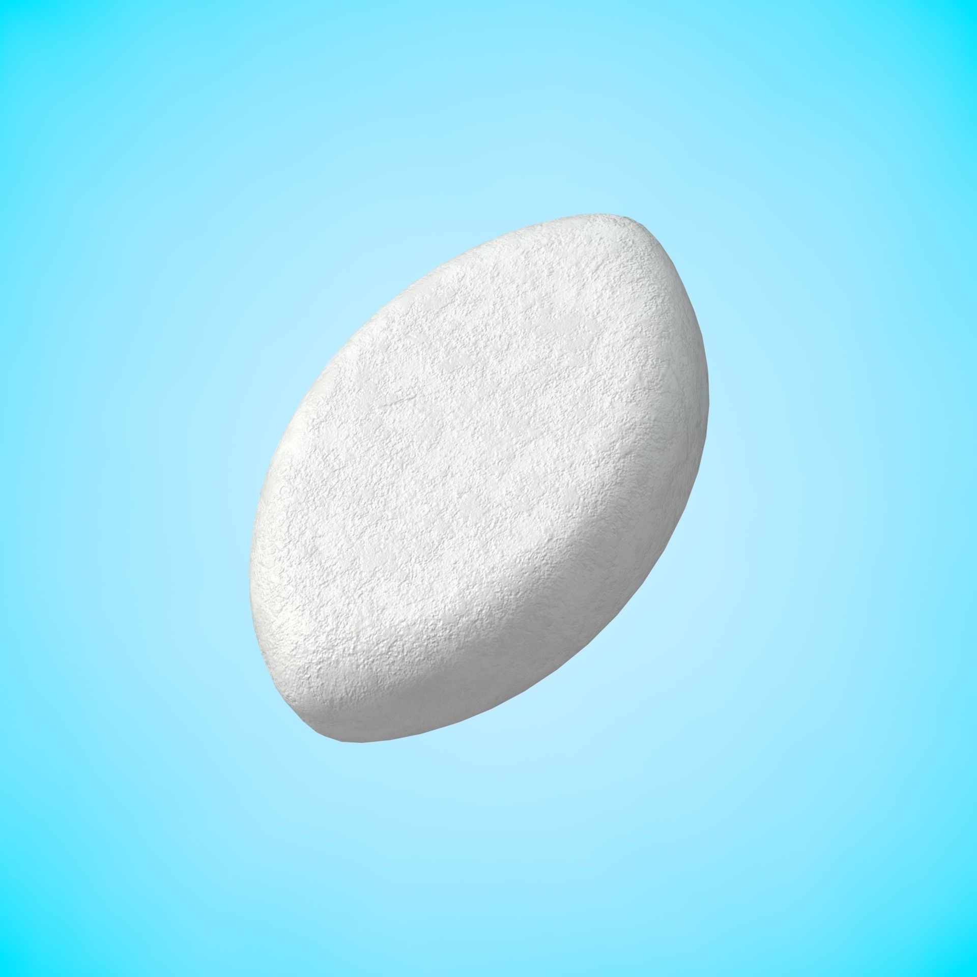 Set of Circular pills with 4K PBR tex and color variations Low-poly 3D model_6