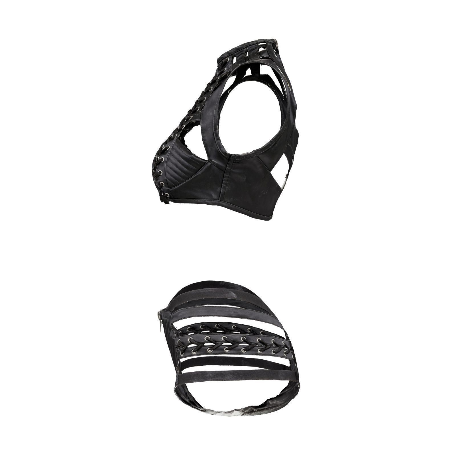 Straps Combo Shorts Top 3D model_4