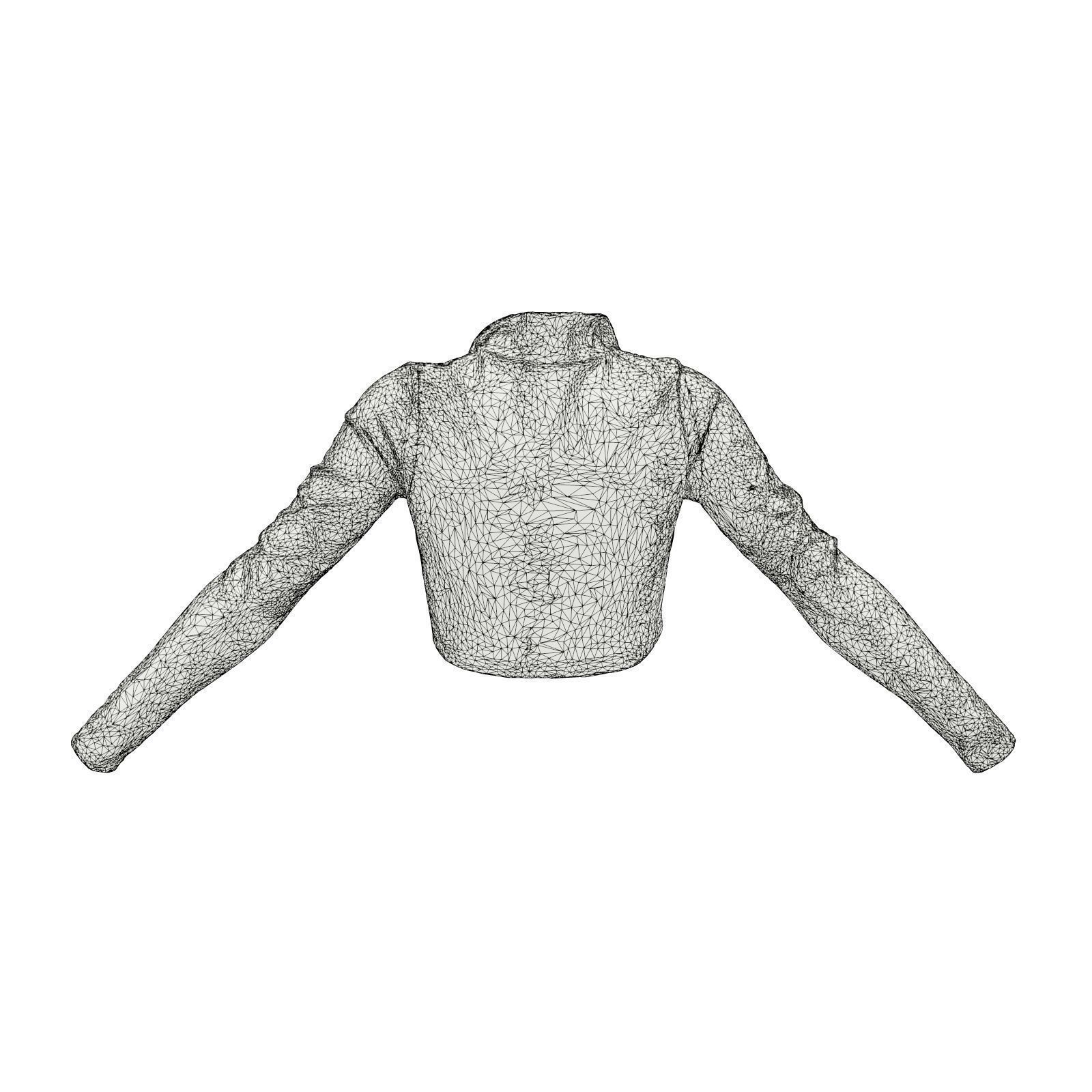 Snake Scales Top 3D model_7