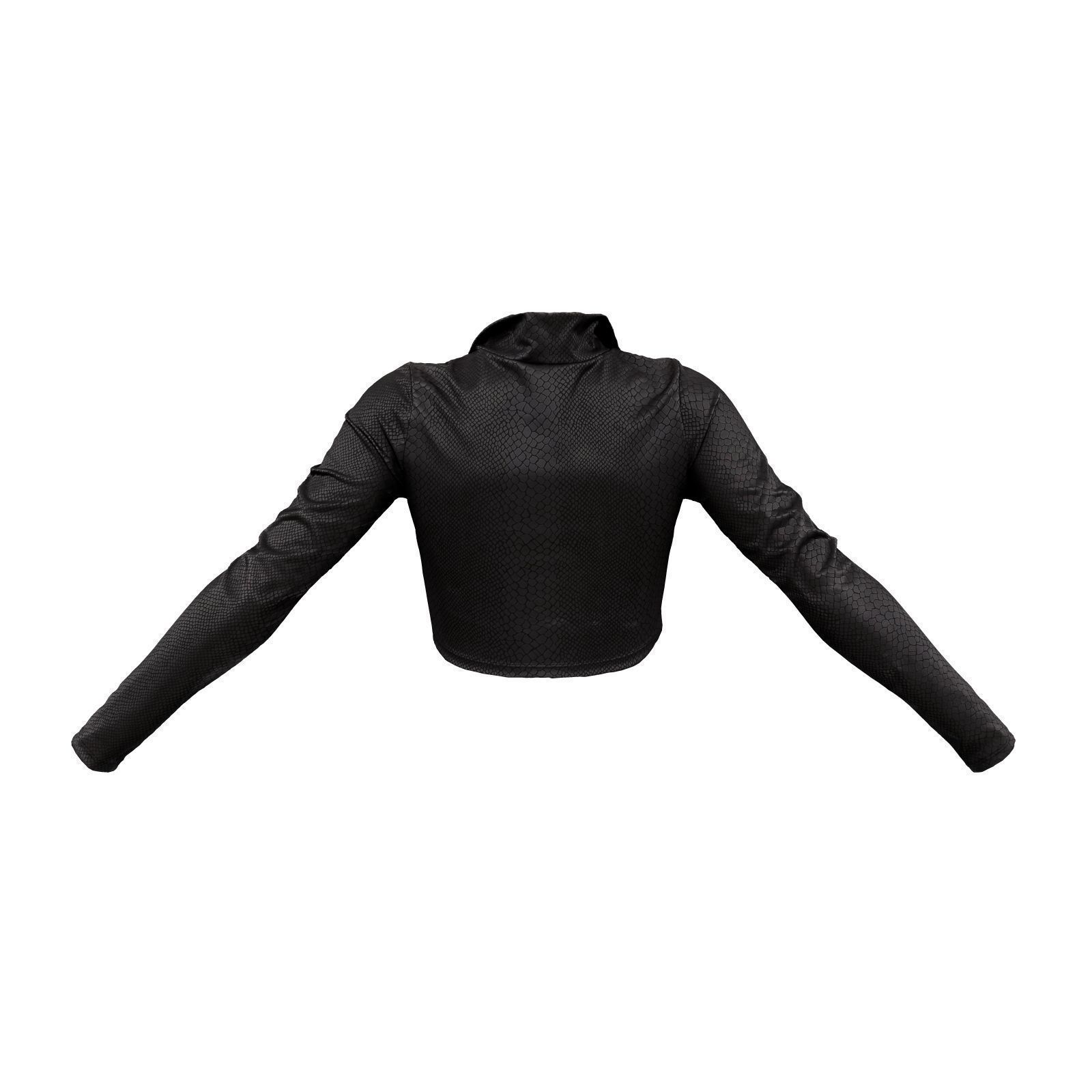 Snake Scales Top 3D model_2