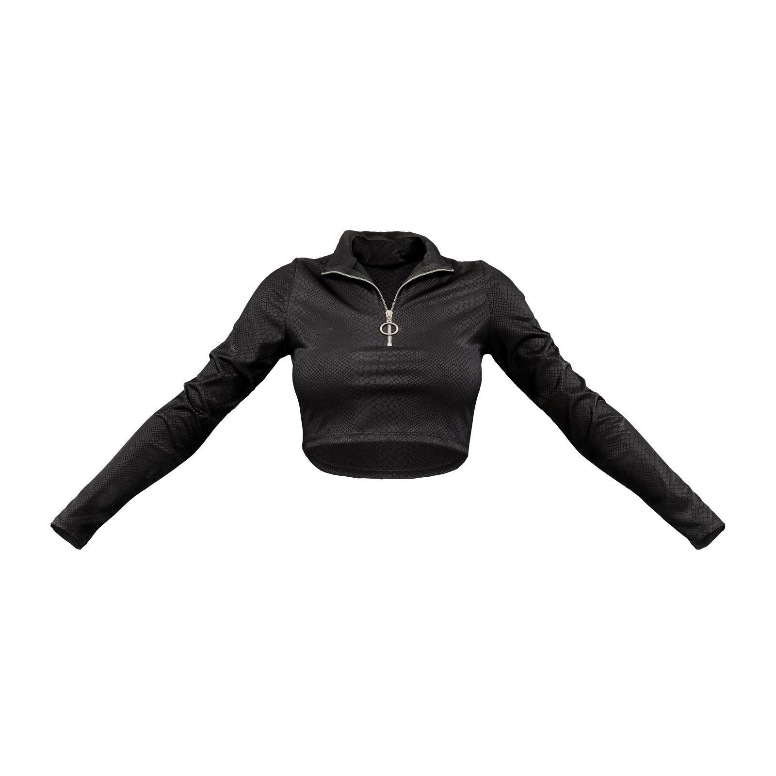 Snake Scales Top 3D model_1