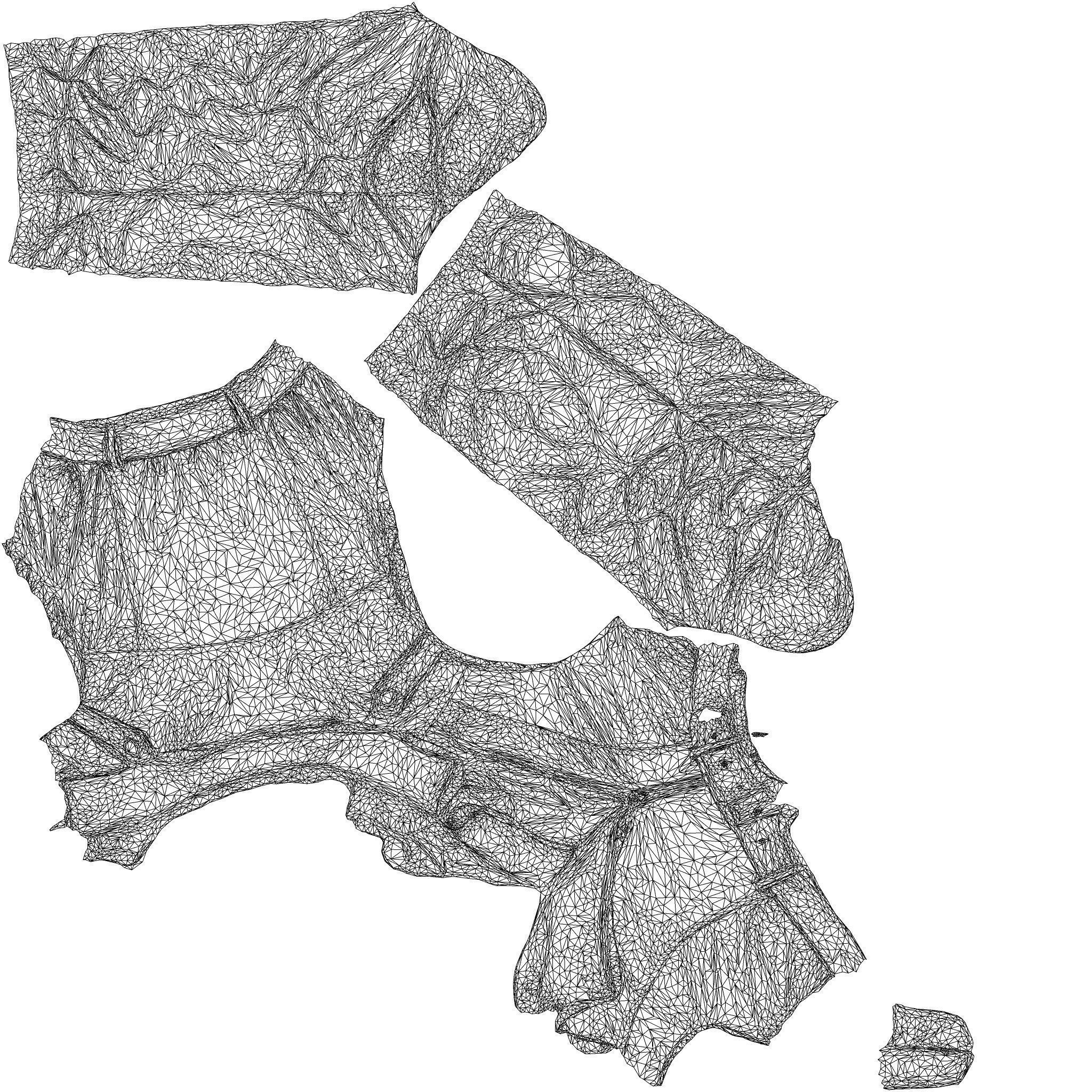 Snake Crop Jacket 3D model_8