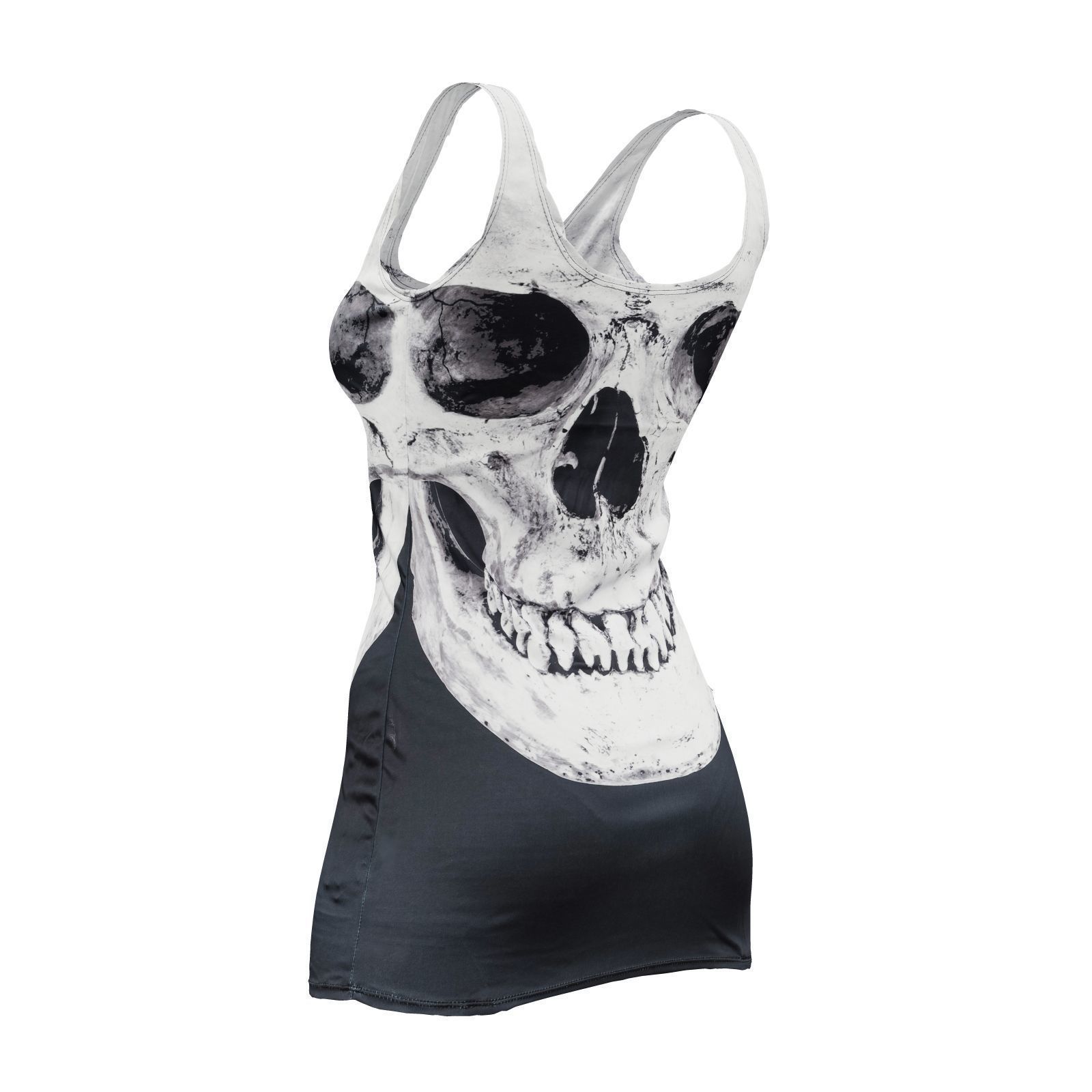 Skull Dress 3D model_3