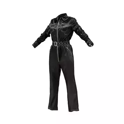 Shiny Worksuit 3D model