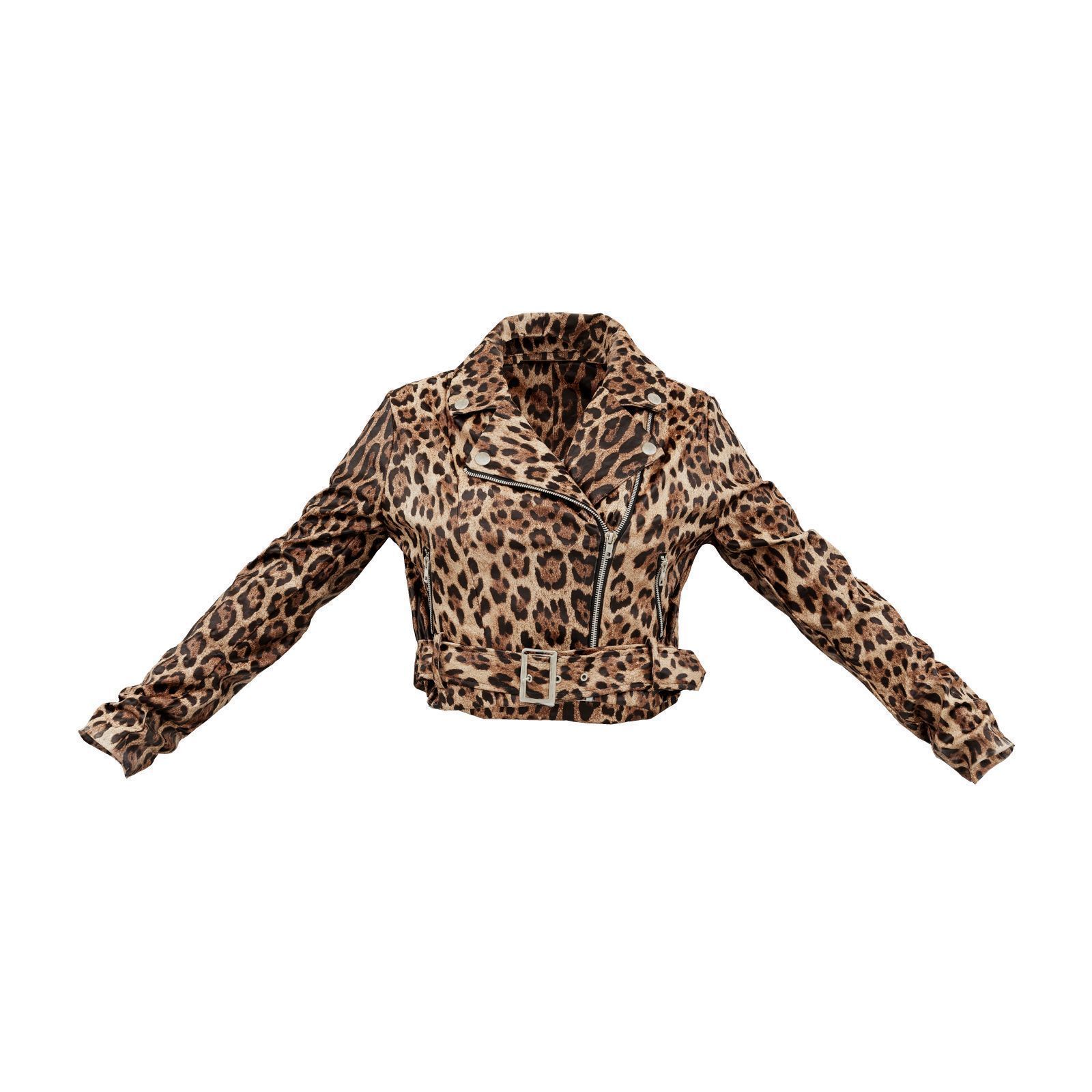 Shiny Tiger Jacket 3D model_1