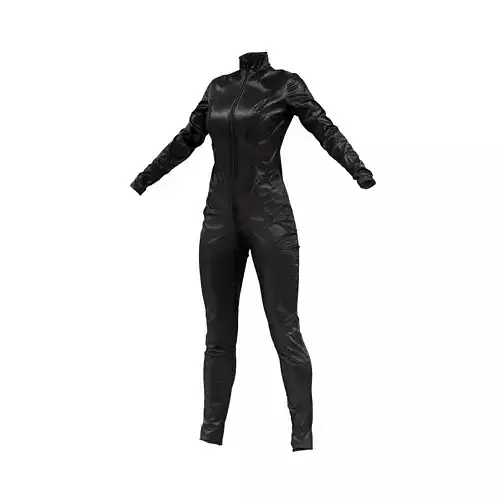 Shiny Detailed Catsuit 3D model