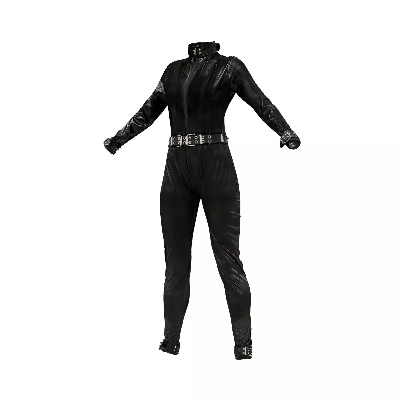 Shiny Catsuit 3D model