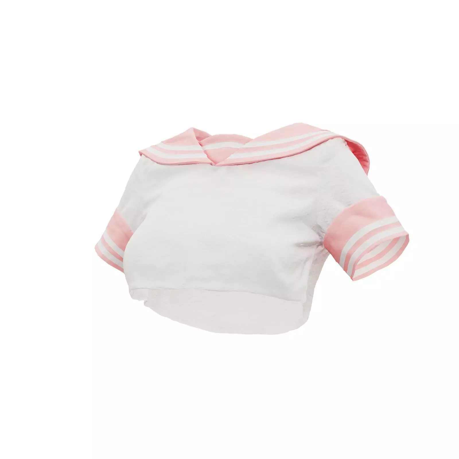 Sailor Top 3D model_0