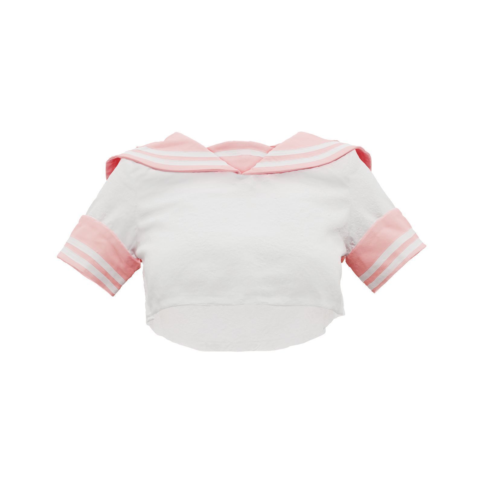 Sailor Top 3D model_1