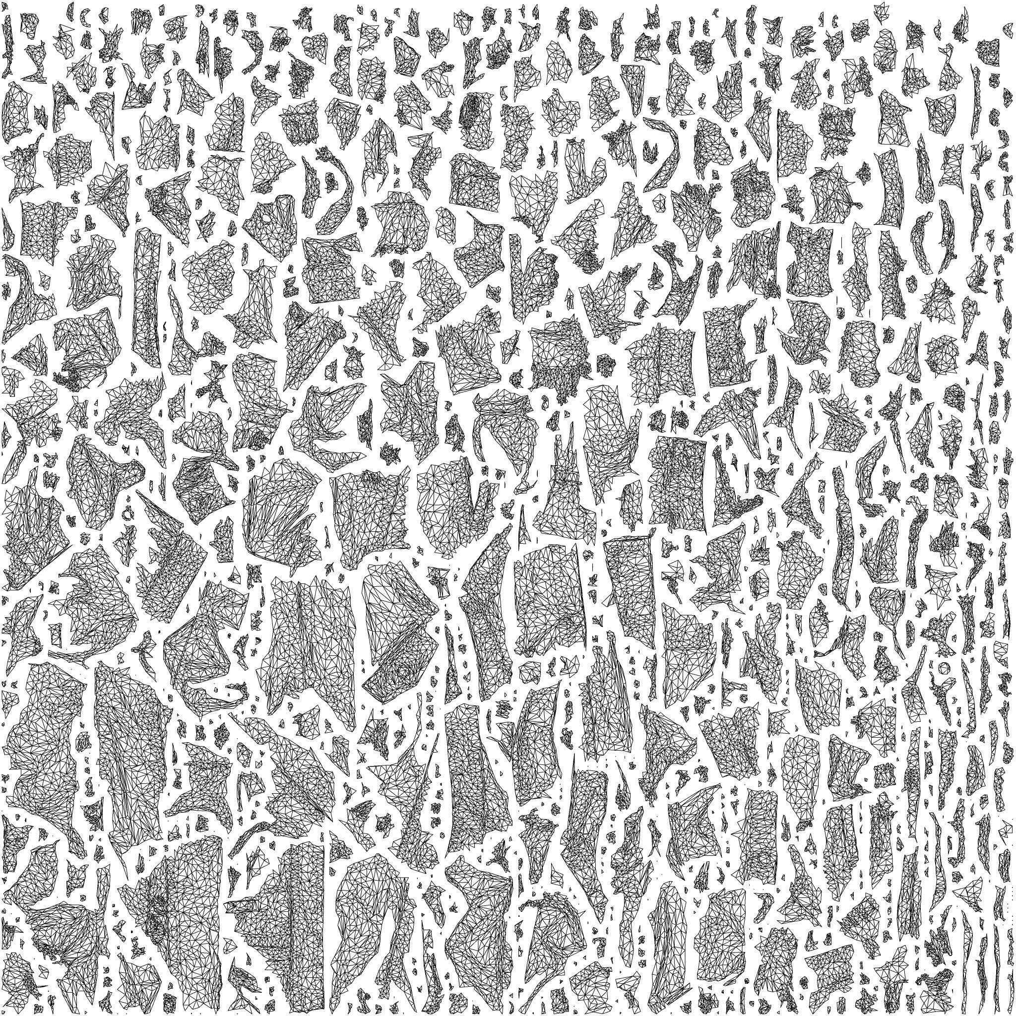 Ripped Back Jeans Jacket 3D model_8