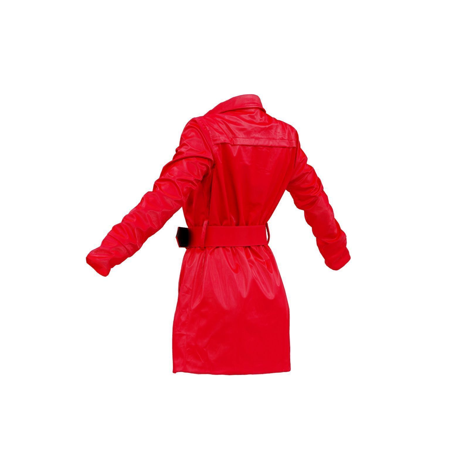 Red Parka 3D model_3