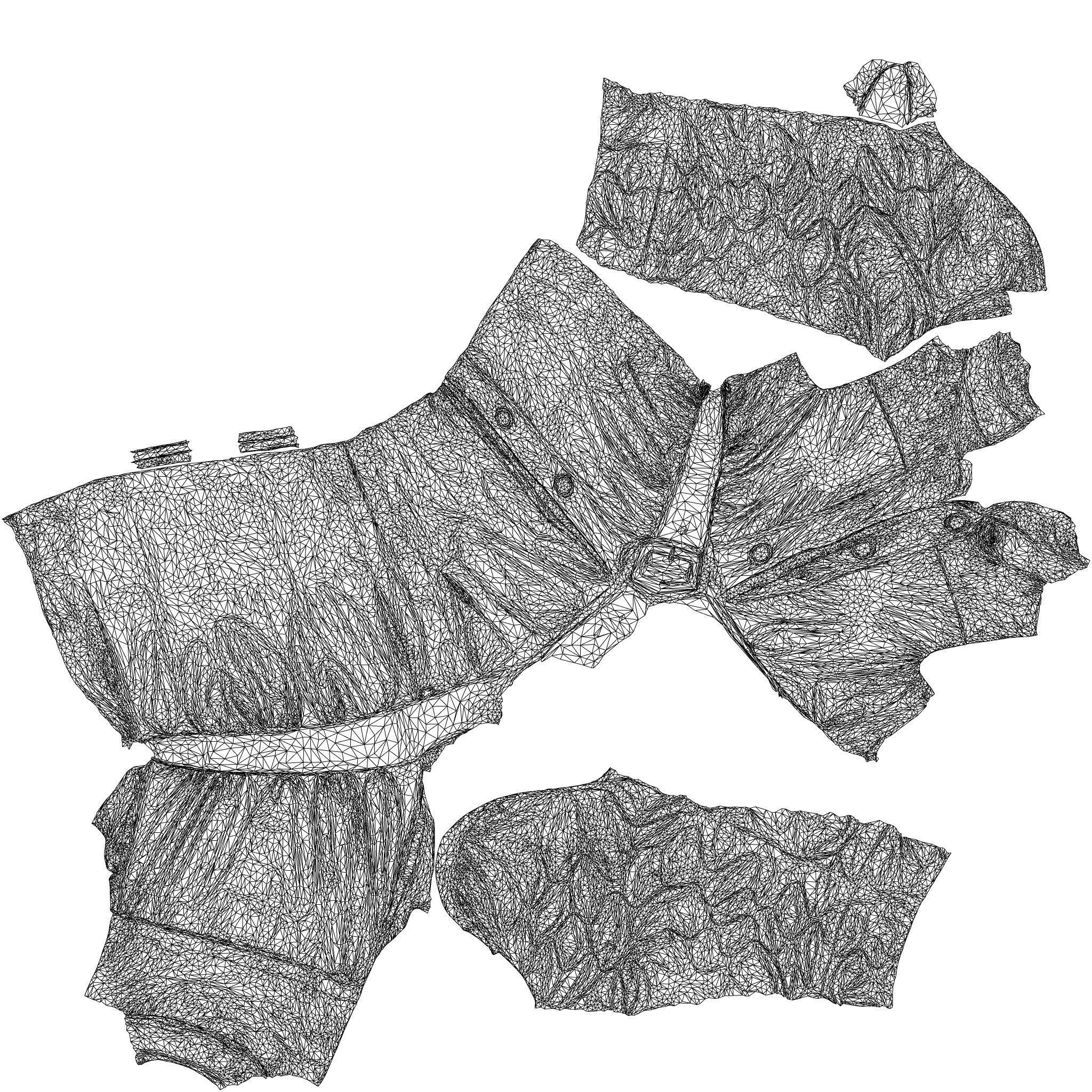 Red Parka 3D model_8