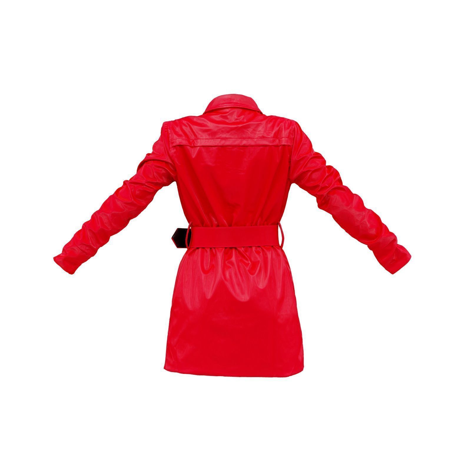 Red Parka 3D model_2