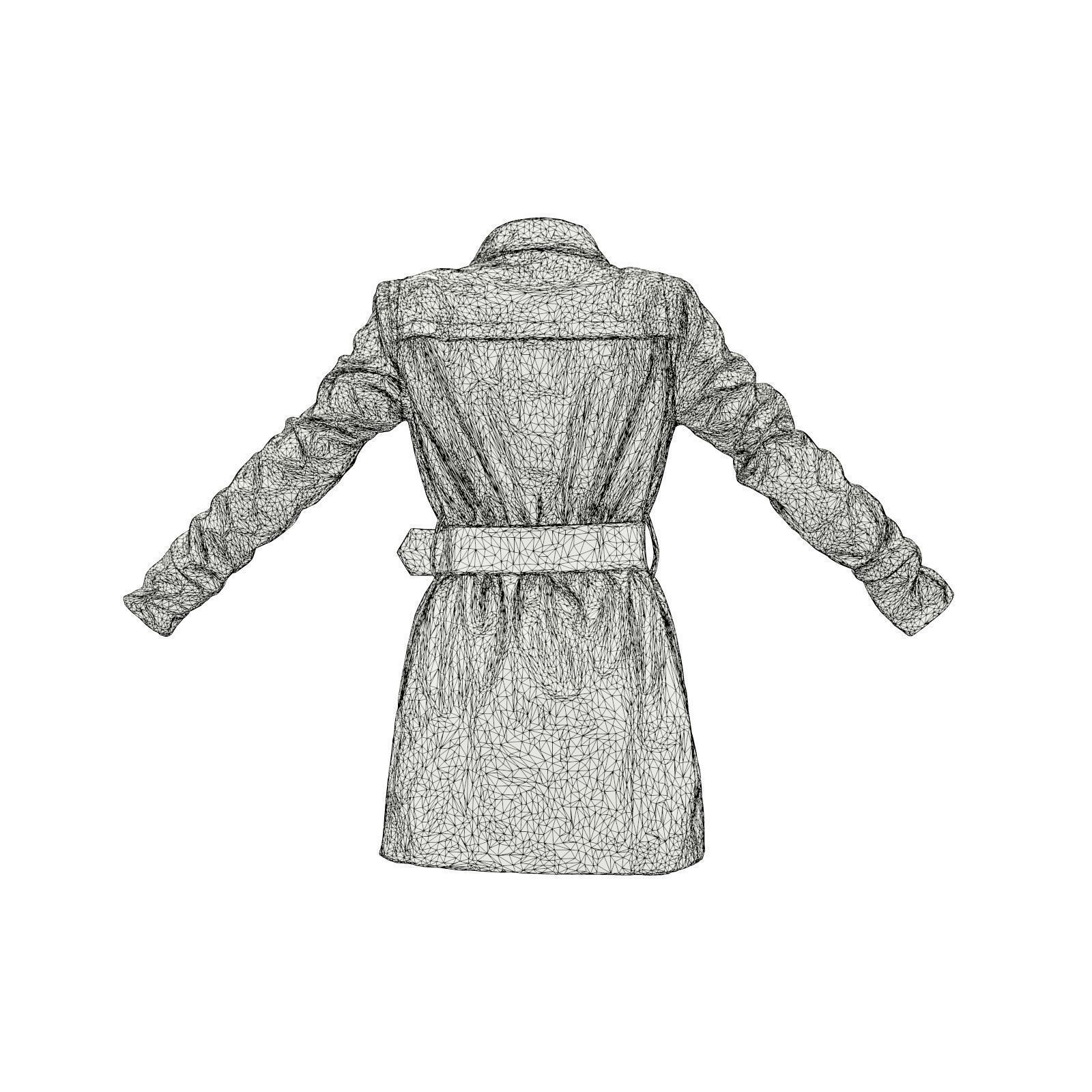 Red Parka 3D model_7