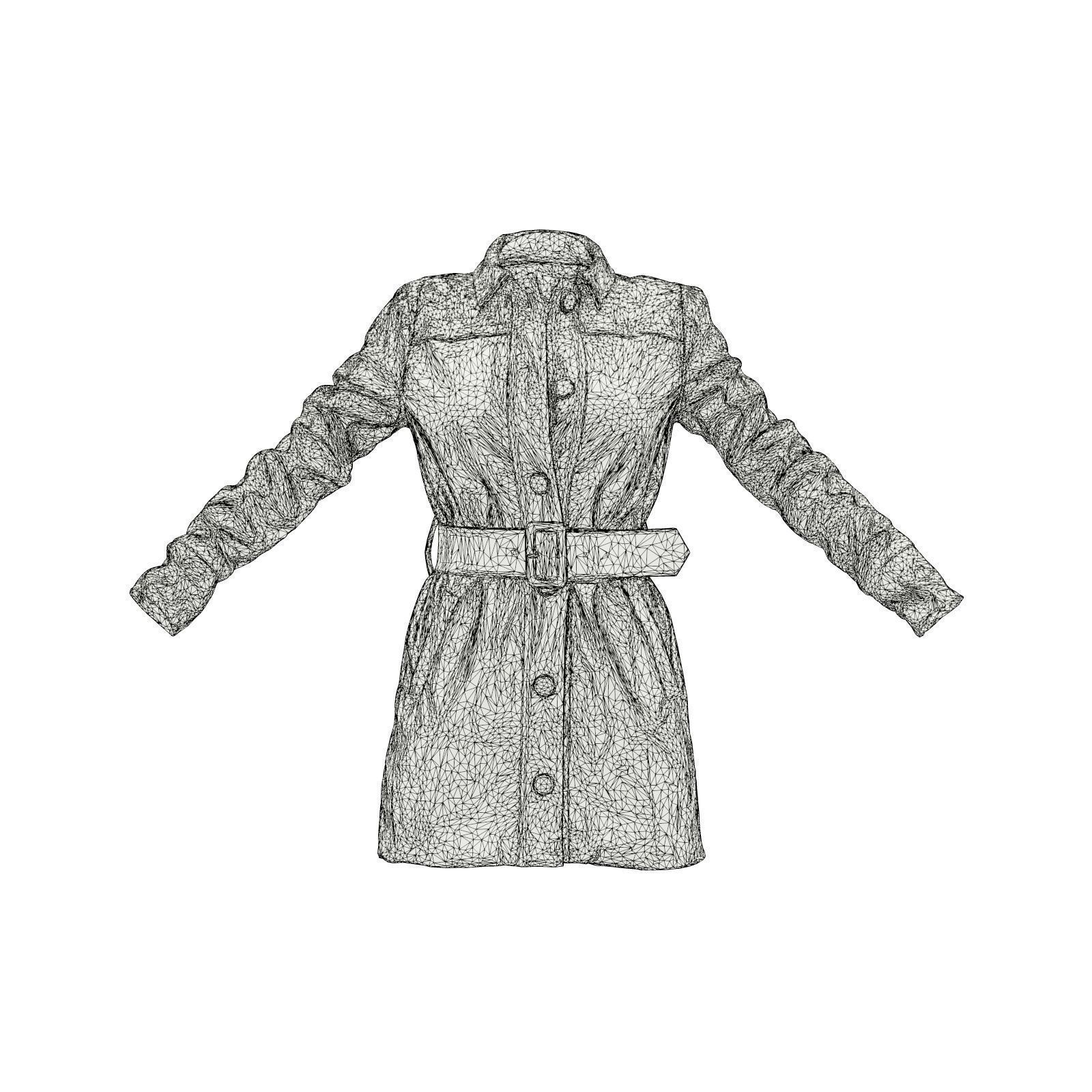 Red Parka 3D model_6