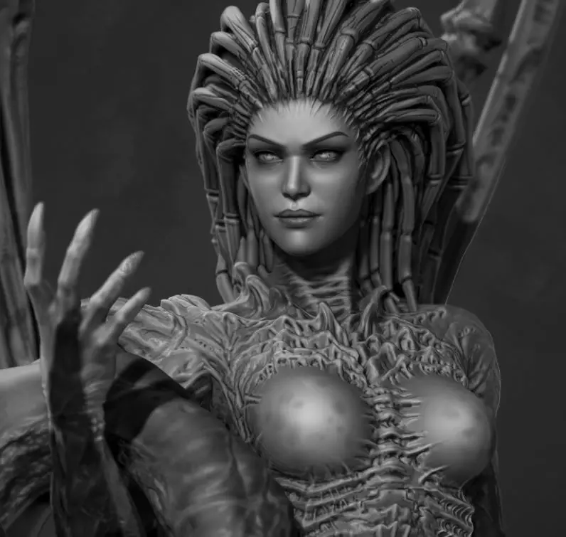 Queen of Blades - Starcraft 3D print model