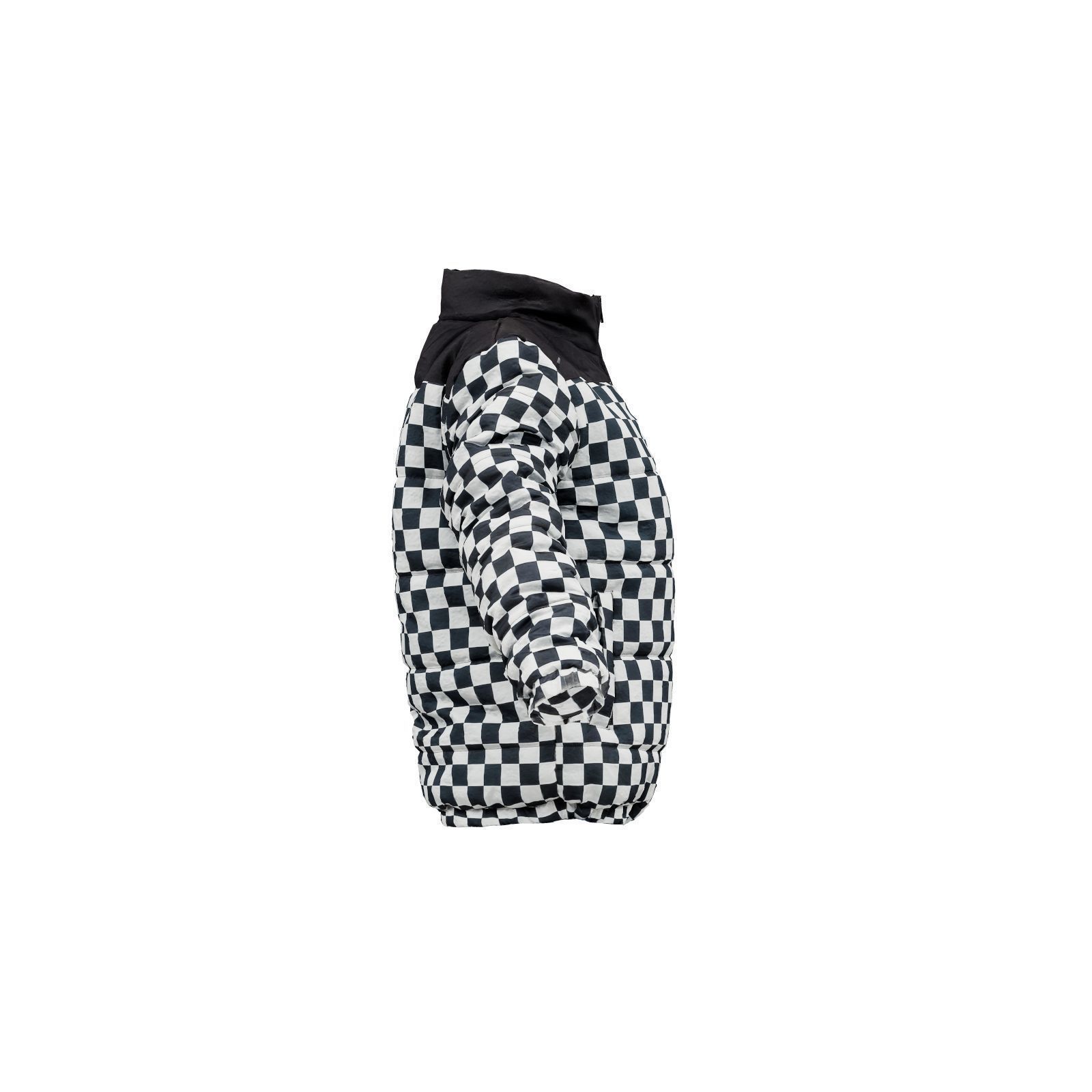 Racing Checkered Jacket 3D model_5