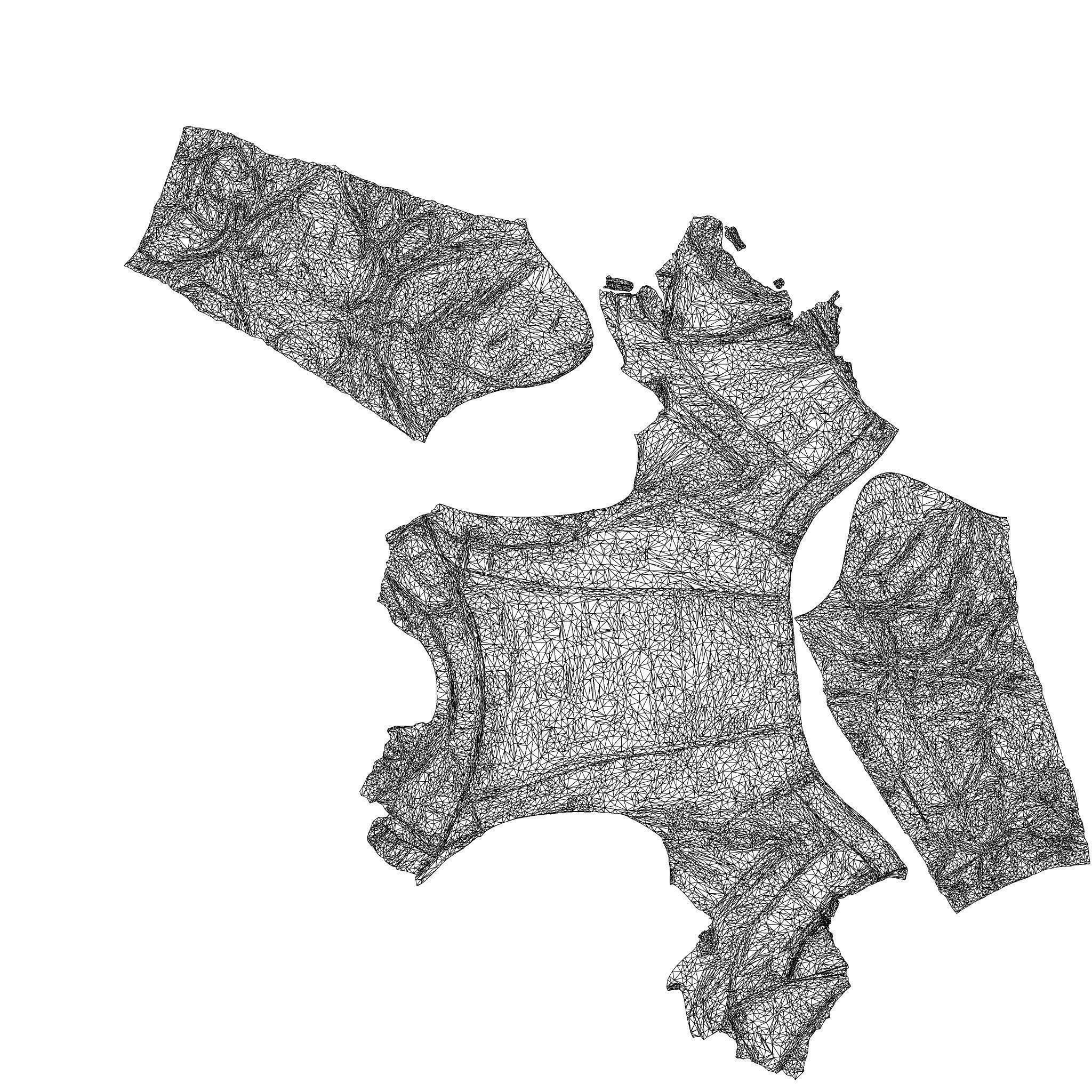 Plaid Suit-Jacket 3D model_8