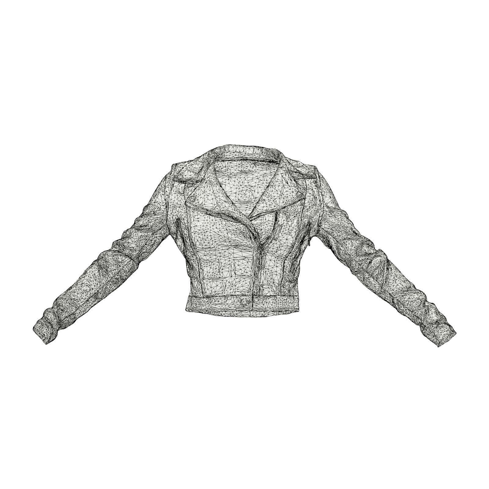 Plaid Suit-Jacket 3D model_6