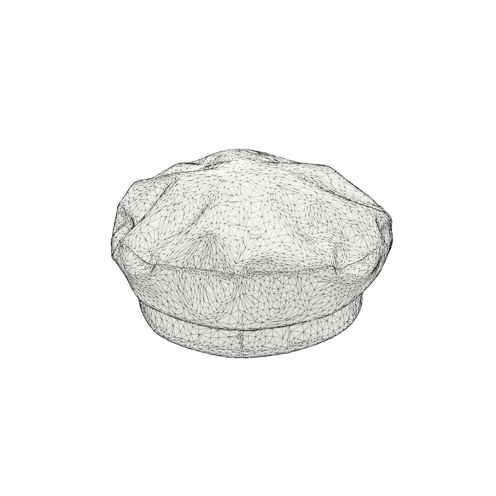 Patent Chain Hat 3D model_7