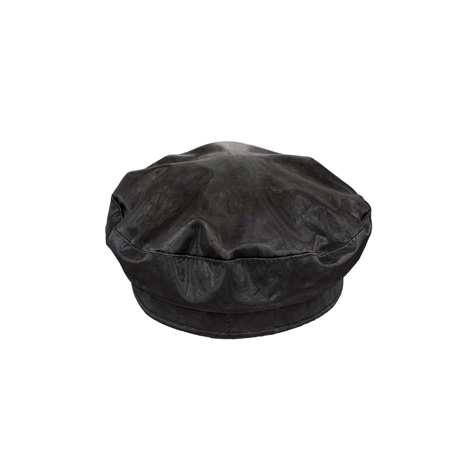 Patent Chain Hat 3D model_3