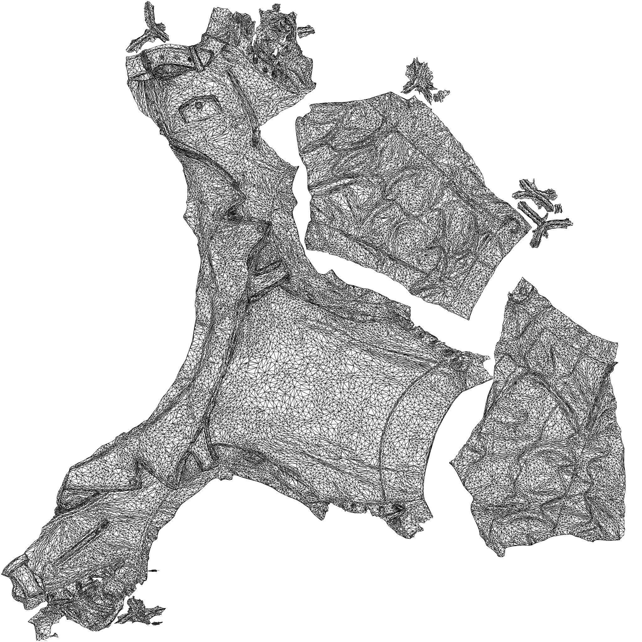 Oversized Biker Jacket 3D model_8