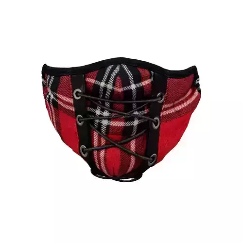 Mouthmask-Plaid Hannibal 3D model
