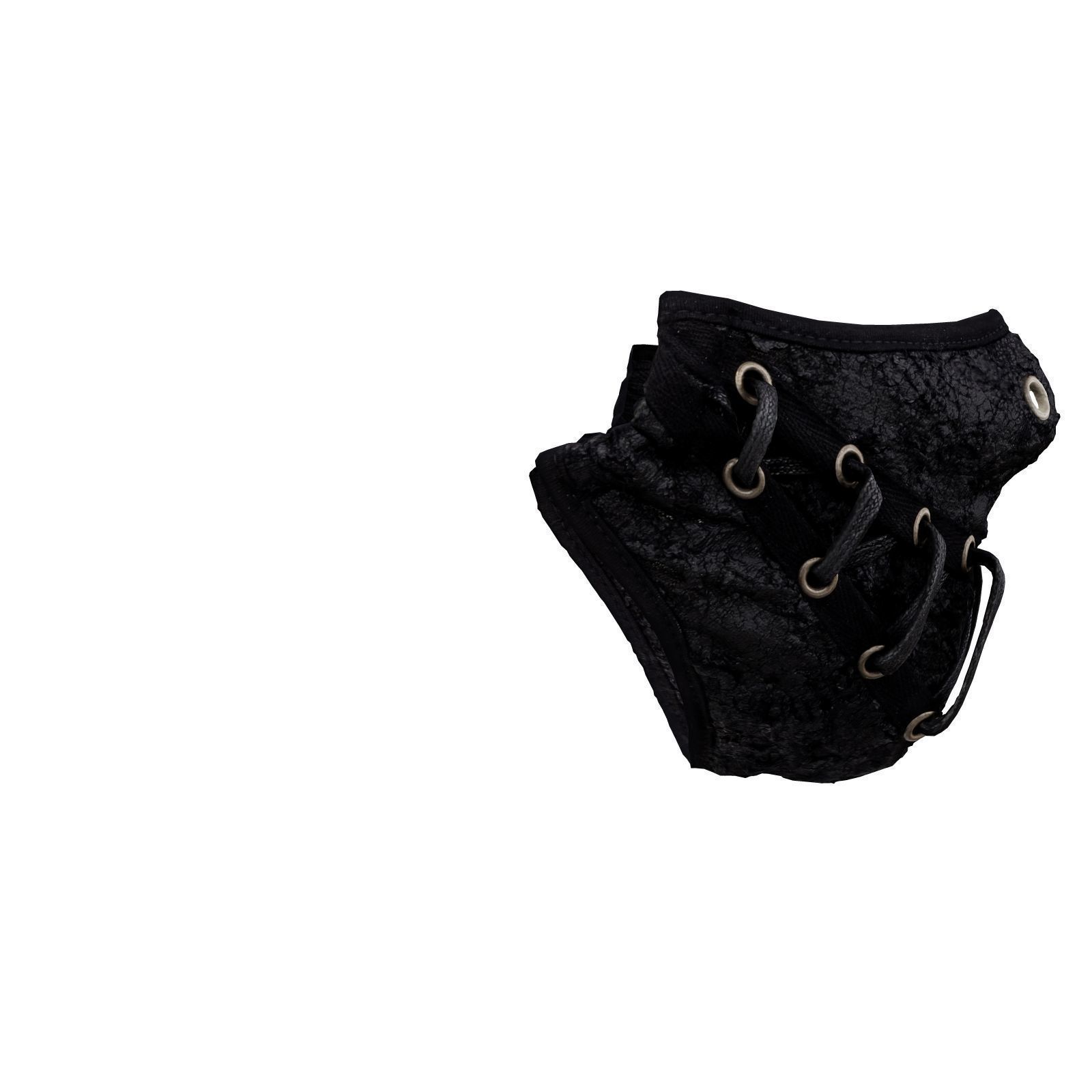 Mouthmask-Hannibal gothic lace face mask 3D model_5