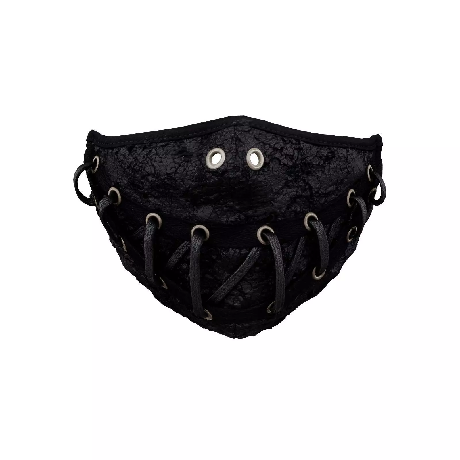 Mouthmask-Hannibal gothic lace face mask 3D model_0