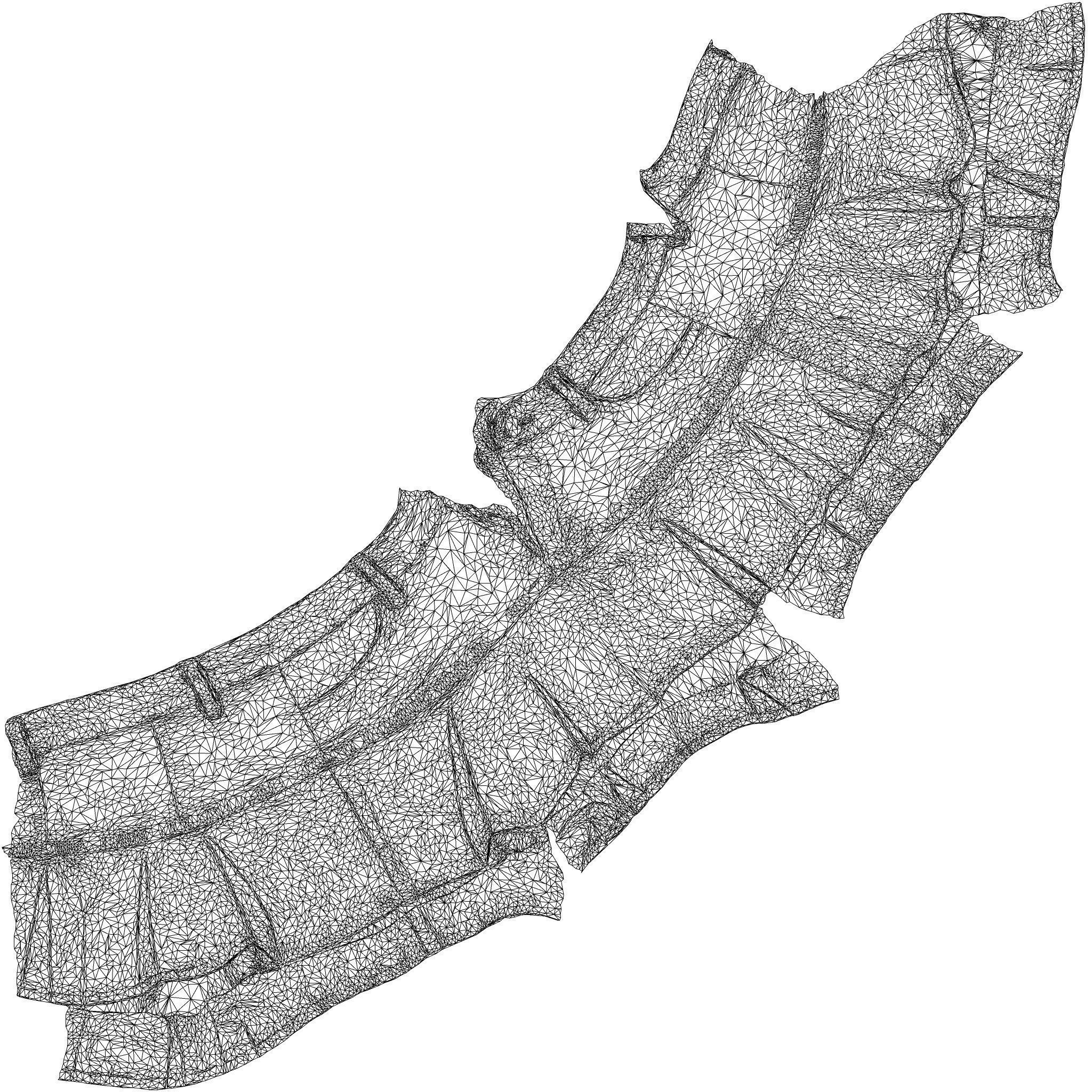 Mini Jeans Skirt 3D model_10