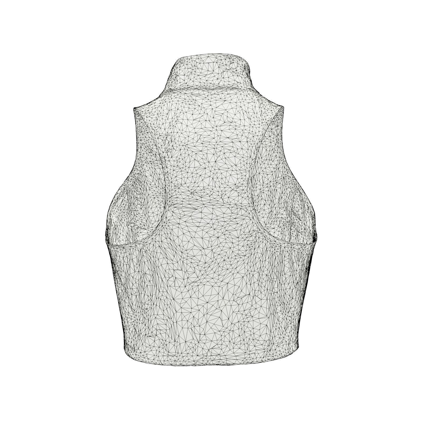 Metallic Top 3D model_7