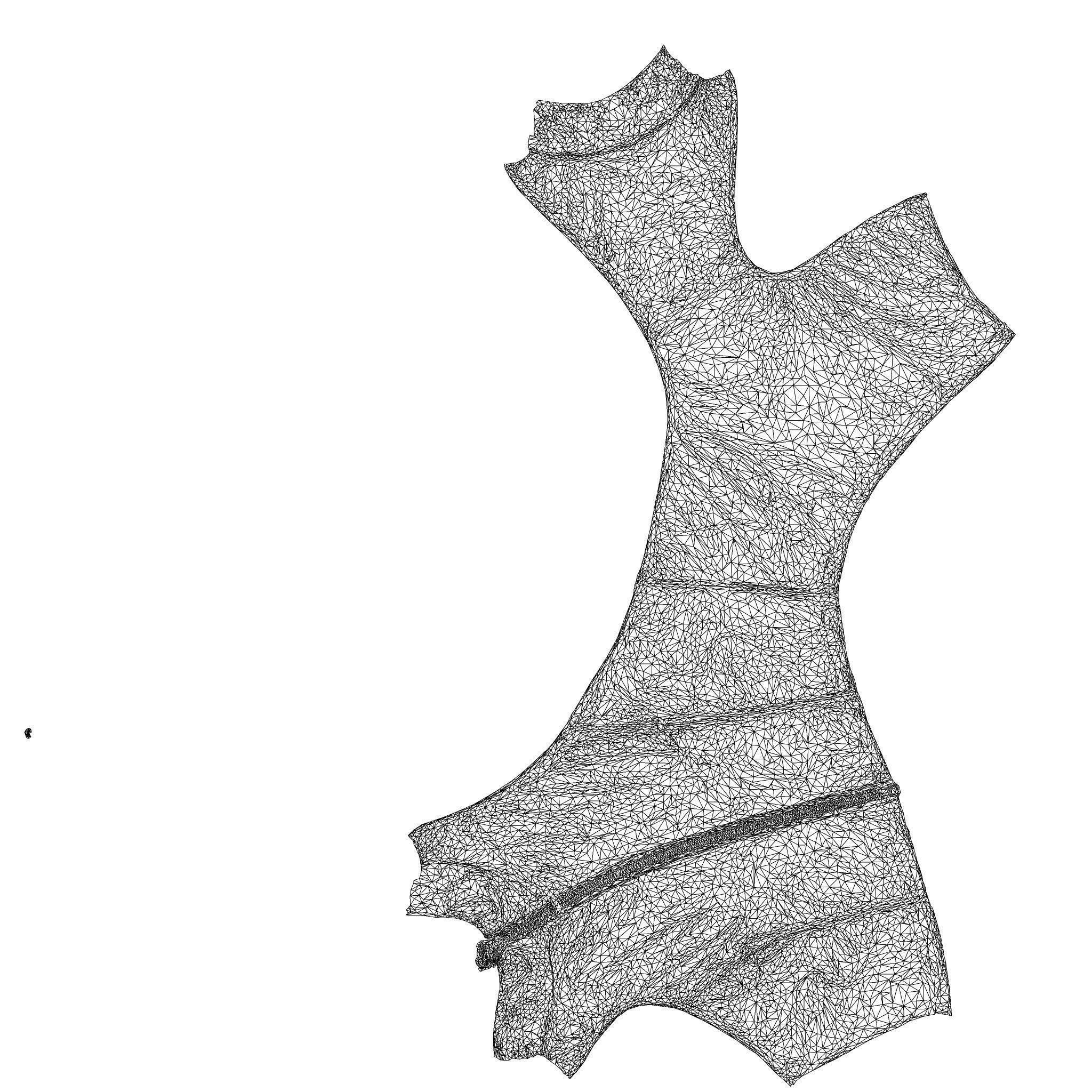 Metallic Top 3D model_8