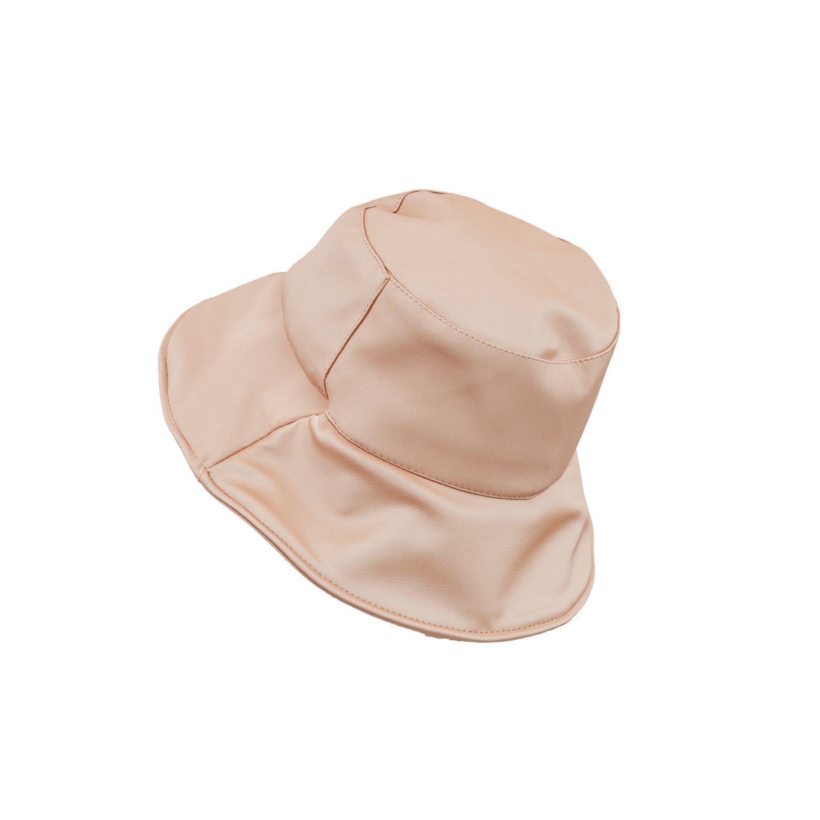 Metallic Sun Hat Up 3D model_4